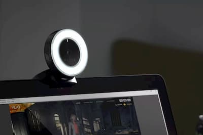 webcam con luz