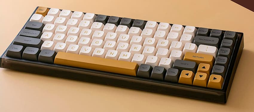 teclado mecanico 75% profesional