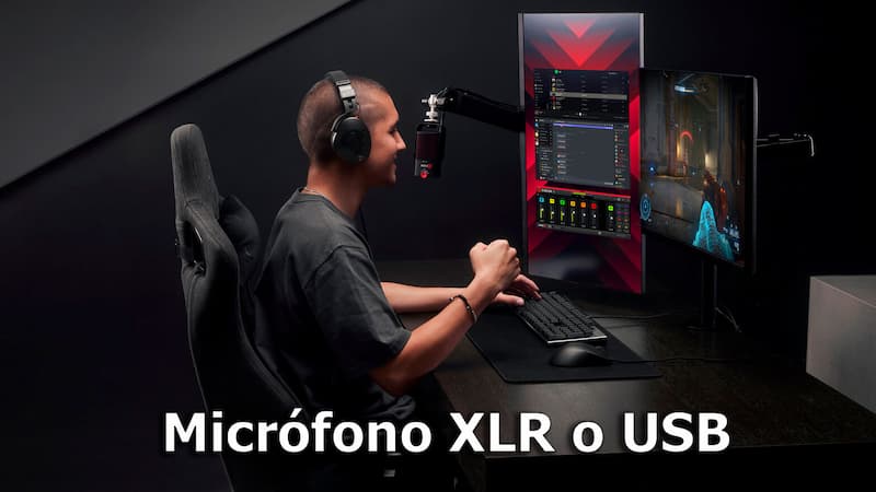 Comparativa micrófonos XLR y USB