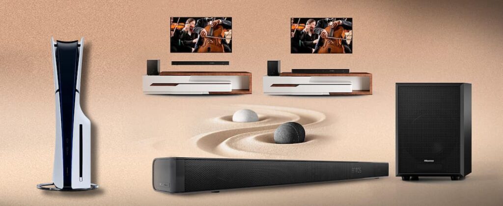barra de sonido playstation 5 hisense